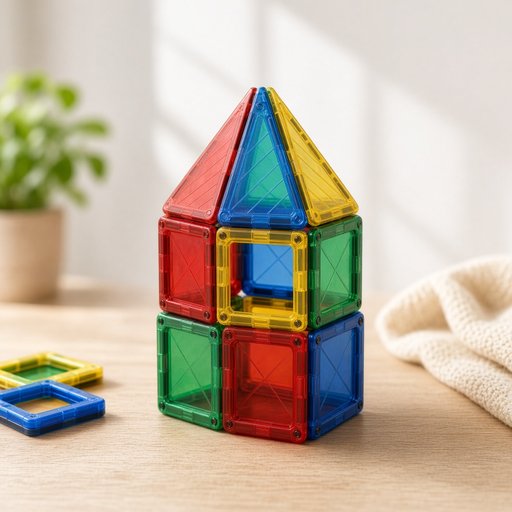 Magnetic Building Tiles