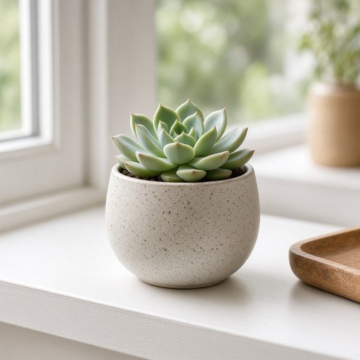 Desk Succulent or Herb Pot